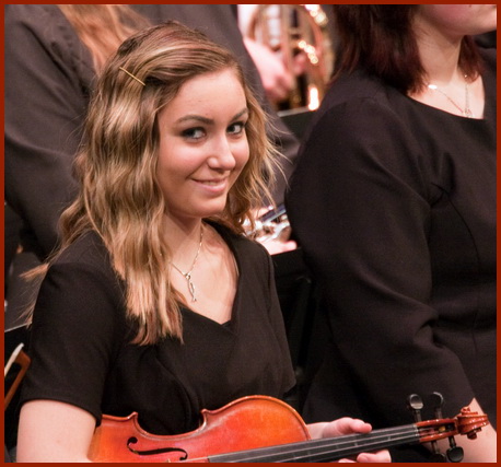 Jaclyn Perryman On The Violin